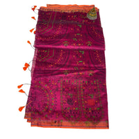 Madhubani Print Saree