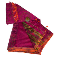 Madhubani Print Saree