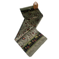 Tussar Linen Silk Saree