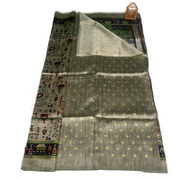 Tussar Linen Silk Saree