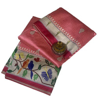 Tussar Linen Silk Saree