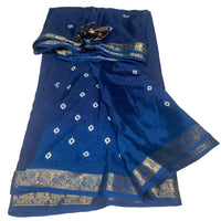 Georgette Bandhani Saree