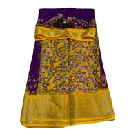 Jacquard Border Silk Saree