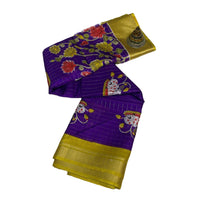 Kalamkari Handloom Paithani Saree