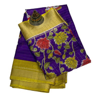 Kalamkari Handloom Paithani Saree