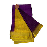 Banarasi Dola Silk Floral Rose Print Saree