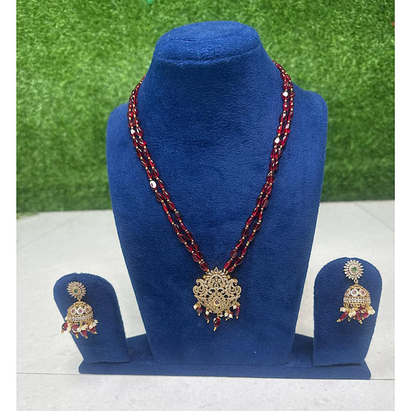 Rakta Chandrika Beaded Heritage Set