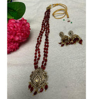 Rakta Chandrika Beaded Heritage Set