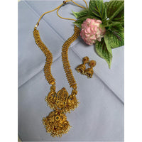 TS-1087 â€“ Royal Lakshmi Temple Necklace Set