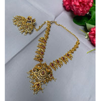 Rajwada Noor Antique Necklace Set
