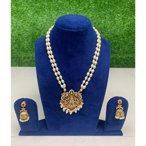 Rajwada Pearl Glow Necklace Set