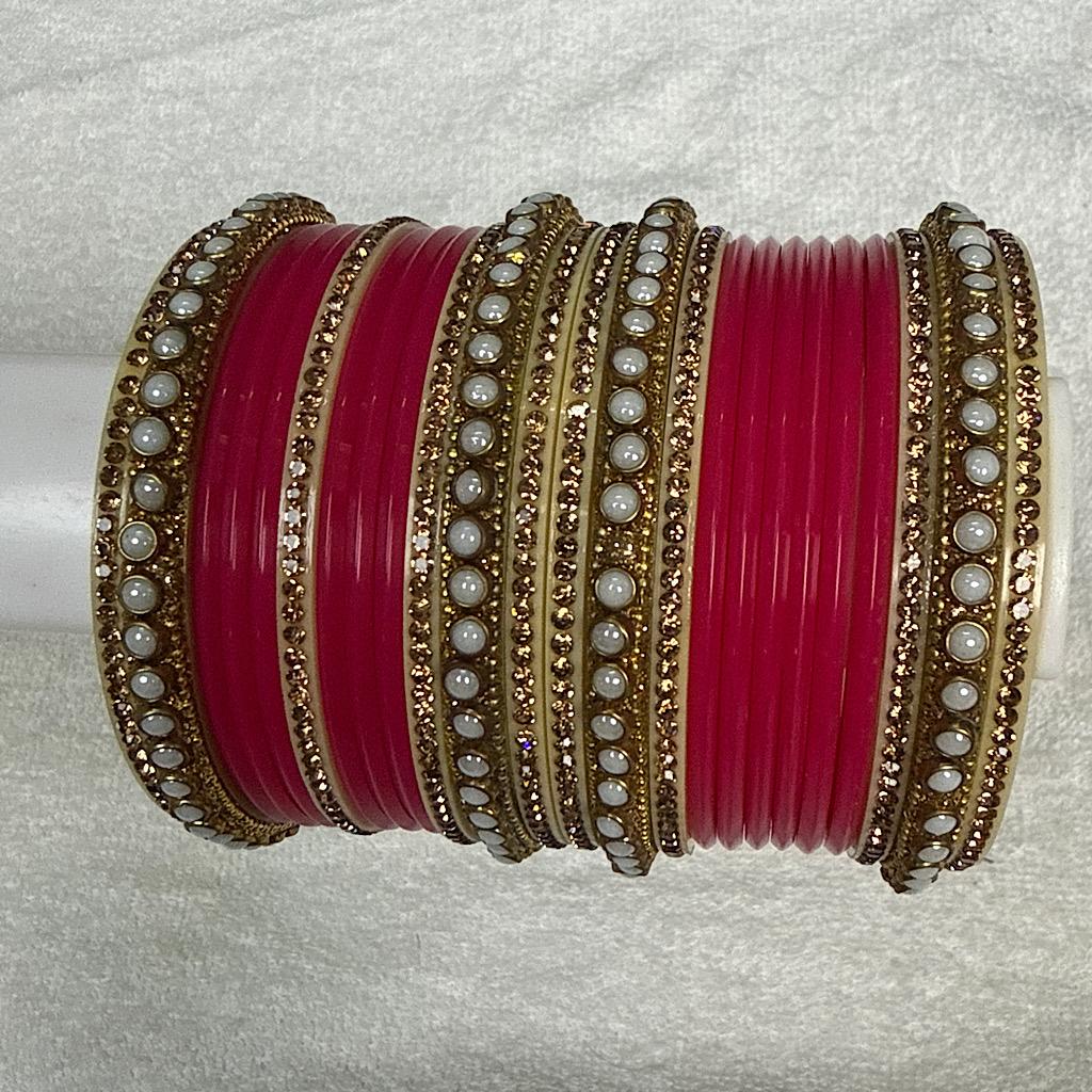 Ruby earl Royale Bangle Set