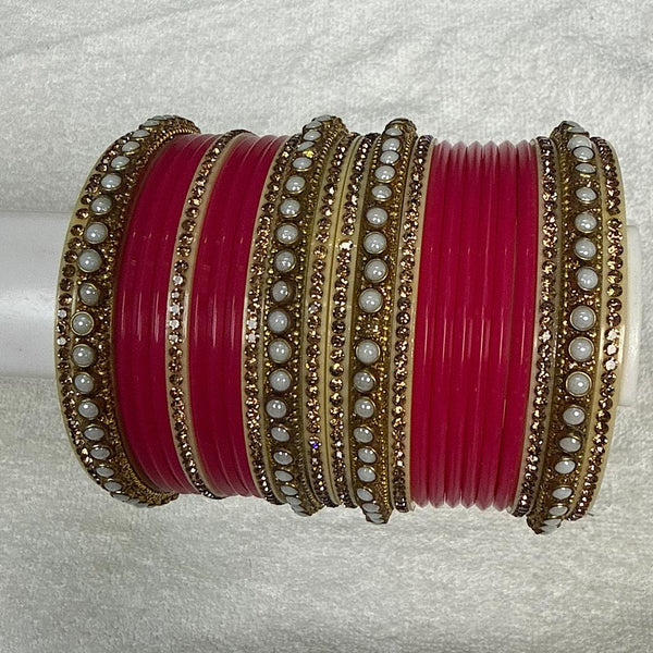 Ruby earl Royale Bangle Set