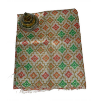 Heritage Lattice Motif Unstitched Blouse Piece