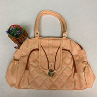 Peach Luxe Carryall