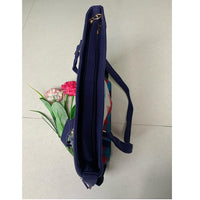 Crimson Rhythm Ikat Tote Bag.