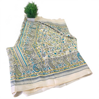 Hand block Print Saree