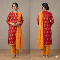 Mustard Kuriti Set