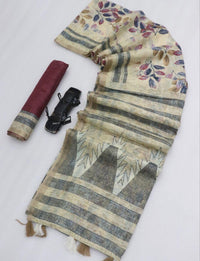 Bagh Hand Block Printed Chanderi