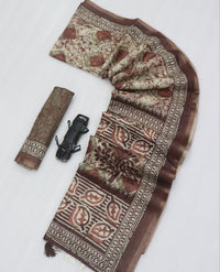 Bagh Hand Block Printed Chanderi