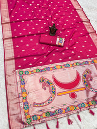 Rajmata soft and pure Banarasi silk saree