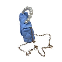 Kids Mini Quilted Pearl Handle Sling Bag