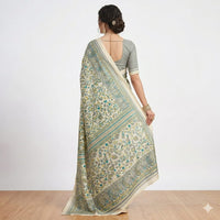 Hand block Print Saree