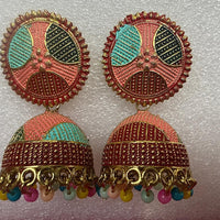Rasa  Chromatic Mosaic Jhumkas