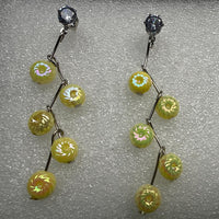 Helical Cascade Drop Earrings