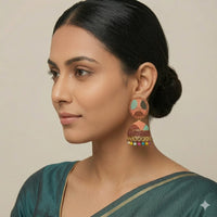 Rasa  Chromatic Mosaic Jhumkas