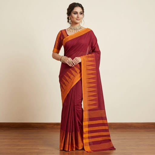 Keshari Vrikha Weave Saree