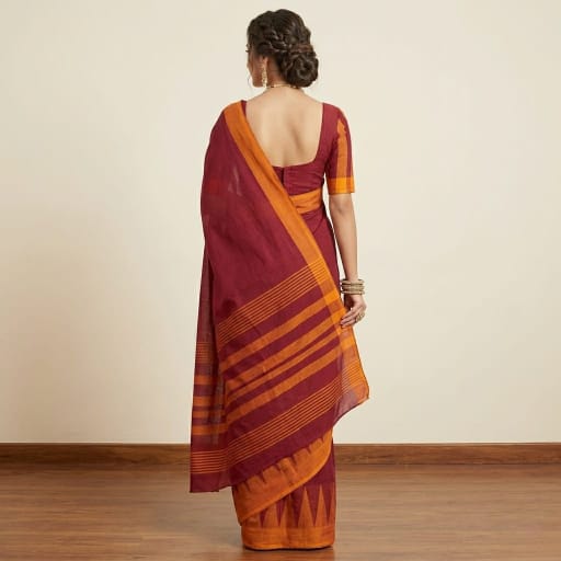 Keshari Vrikha Weave Saree