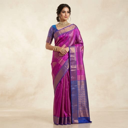 Vairaoosi Kanchipuram Silk Saree