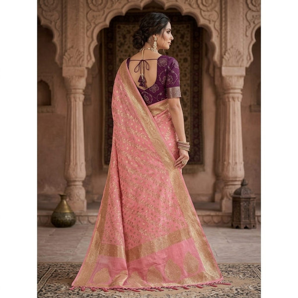 Zari Butta Khaddi Georgette Saree
