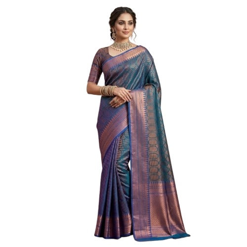 Sungudi Fancy Pattu Silk Saree