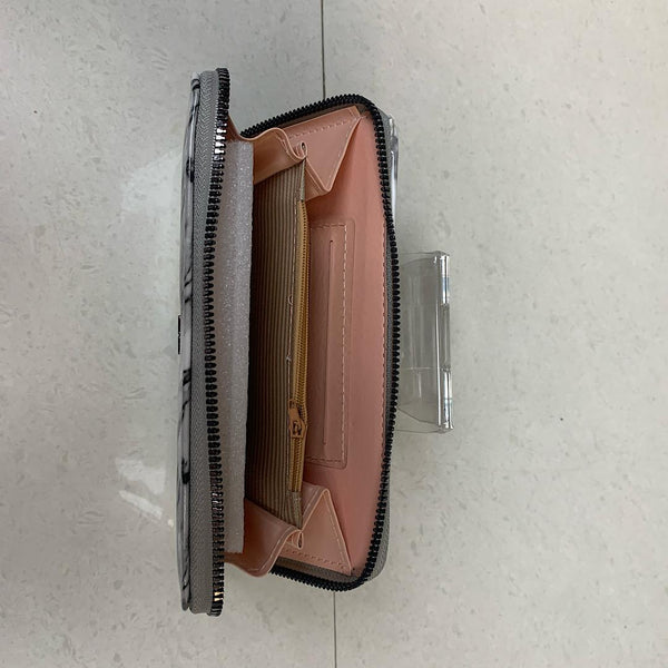 Metin Marble-Patterned Wallet