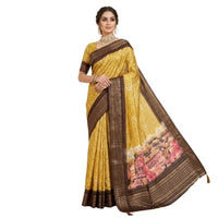 Tussar Organza Tissue Saree