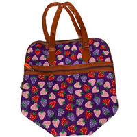 Strawberry Print Multi-Purpose Bag
