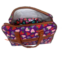 Strawberry Print Multi-Purpose Bag