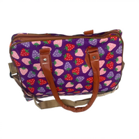 Strawberry Print Multi-Purpose Bag