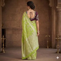 Zari Butta Georgette Saree
