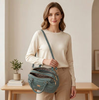 Puffy Quilted Satchel