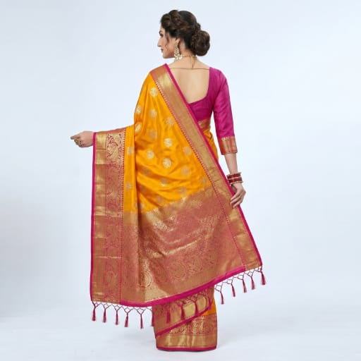 Kanchipuram Pattu Style Art Silk Saree