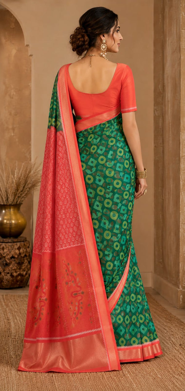 Pochampally Ikat Saree