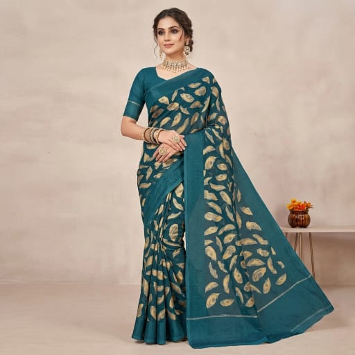 Chiffon Brasso Saree