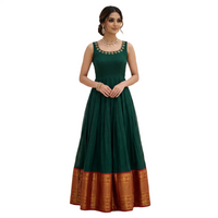Narayanpet Cotton Silk Gown