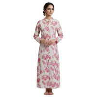 floral printed cotton kurta