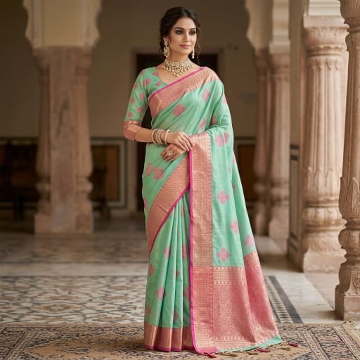 Chiniya Pattu Fancy Silk Saree