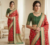 Ganga Jamuna Soft Silk saree