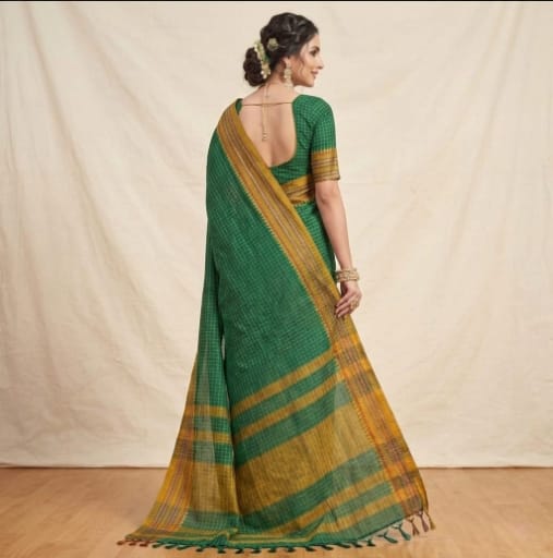 Narayanpet Mercerized Cotton Saree